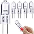 Högkvalitativa nya 20-pack G4 halogenlampor 10W 12V - Varmvit
