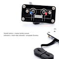Miniatyrbillede 4 af 5: XJ-Desktop Computer Switch Ekstern Strømafbryder Strømknap+genstart Knap Pc Kabinet Strømforsyning Knap