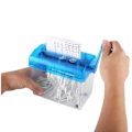 Miniatyrbillede 3 af 5: Nirvana Papirshredder Bærbar Mini A6 Håndshredder, Manuel Papirshredder Til A6-Ark, Håndsving Papirshredder Til Kontor Skole Hjem, F...