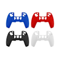 Miniatyrbilde 2 av 2: Mykt silikondeksel for PS5-kontroller Multicolor Black