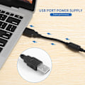 Miniatyrbillede 5 af 5: XJ-Usb Bærbar Diskettedrev 1.44mb 3.5 Tommer 12 Mbps Usb Ekstern Bærbar Floppy Disk Drev Diskette