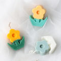 Miniatyrbillede 5 af 5: XJ-Lysforme lys stearinlys DIY støbeforme i silikoneform MJ20 små blomster