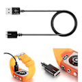 Miniatyrbilde 2 av 5: 1m ladekabel for dataoverføring for Polar M430, kompatibel med Polar M400-lader (FMY)