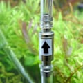 Miniatyrbild 4 av 4: 2-pack Envägs backventiler i rostfritt stål, 4/6 mm CO2-regulator diffusorrör för akvariumsystem