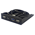 Pikkukuva 5 / 5: XJ-Usb3.2 Gen1 Type-c Levykeasema Paneeli 3.5-tuumainen Hubi 19pin C-Porttiin Käännettävä Pistoke 5gbps