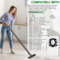Pikkukuva 2 / 4: 8 kpl KFI 357 -pölynimuripusseja, jotka ovat yhteensopivia Krcher WD 2 Plus, WD 3, WD 3 Battery, KWD 1, KWD 2, KWD 3, MV 3, WD 3.200 -imureiden kanssa