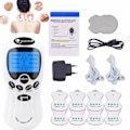 Miniatyrbild 1 av 5: TENS-apparat, EMS, 8-i-1 stimulering, smärtlindring, elektroterapimassage DHL