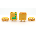 Pikkukuva 1 / 5: XJ-1 pari XT90S-liitinkontaktin adapterirajapintaliitin