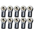 Pikkukuva 1 / 5: XJ-10kpl Metallinen M4 Linkkitanko Päänivel 1/10 Rc Auto Axial Scx10-ii 90046 90047 -4 F350 Rc01