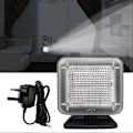 Miniatyrbillede 2 af 5: XJ-LED-lampe Bærbar Hjem Sikkerhed Timer Simulator til Energibesparende Falsk TV Sort+Hvid