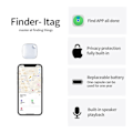 Miniatyrbild 3 av 5: Mini GPS-tracker - Realtidsspårning, app utan prenumeration, IP65-WELLNGS