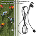 Miniatyrbild 5 av 5: Ejeas Domarheadset, In-Ear Hörlurar med Mikrofon Ersättning för V6 Pro/ V6c/ V4 Plus/ V4c Plus/ FBIM Intercom