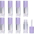 Miniatyrbilde 1 av 4: XJ-8 tomme lipglossrør med applikator, 6,5 ml påfyllbar lipglossflaske mini leppestiftflaske