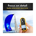Miniatyrbillede 3 af 5: XJ-Digital Anemometer Anemometer Gm816 Vindhastighedsmåler Vindkraftniveau Anemometer
