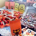 Miniatyrbillede 3 af 5: XJ-40 stk, 8 Mønster Halloween Slikposer - Festgaveposer med 5 stk Klistermærker - 48 stk Totalt (YJD)