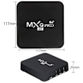 Miniatyrbild 3 av 5: Android TV-box 4K HDR Streaming Media Player 4GB RAM 32GB ROM Allwinner H3 Core Smart TV-box -ZZY
