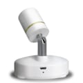 Miniatyrbilde 2 av 3: Spotlight Innendørs Mini Accent Lys Multifunksjonelt Lys USB Ladelampe LED Spotlight Trådløs Spotlight Hvit 8X8X6CM