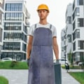 Miniatyrbilde 3 av 4: Isolert forkle i kuskinn, sveiserskjerm, smedbeskyttelse, brannbeskyttelse, verneklær