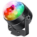 Miniatyrbilde 4 av 5: XJ-Discolampe | Discokule RGB med Fjernkontroll og Stemmestyring