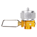 Miniatyrbild 2 av 5: XJ-Gas Saver Plus Gas Konverter Växel Refill Gasbehållare Konverteringsadapter Gasadapter Ventil Propan T