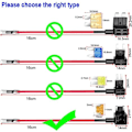 Miniatyrbillede 2 af 3: Saml 8 stykker 12V-24V 20A 16AWG lavprofil ekstra kredsløbs automobilsikringsholdere, 6 stykker mikroklingesikringer og 1 stykke sikringstrækker