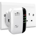 WiFi Räckviddsförlängare 2024 | Täcker 280 Kvm & 45 Enheter | Vit [JUN]