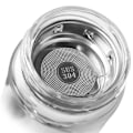Miniatyrbillede 4 af 4: XJ-Effektiv glasflaske med stålsi til filtrering af små partikler