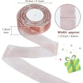 Pikkukuva 4 / 5: Vaaleanpunainen läpinäkyvä nauha, 40 mm x 50 metriä - lahjapaketointiin ja askarteluun