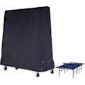 Miniatyrbilde 1 av 4: Pingisbordstrekk Vanntett Beskyttelse For Pingisbord 165 X 70 X 185 Cm Svart