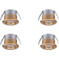 【XJ】Mini Infällda LED-Spotlights, 3W, Neutralt Ljus, 4-pack