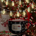 Miniatyrbild 5 av 5: XJ-Julbelysning 2-pack 12 LED 2,4 meter Juldekorationer Ljusslinga