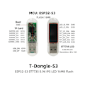 Pikkukuva 4 / 5: XJ-T-dongle-s3 Esp32 S3 -kehityskortti näytöllä, Dongle 0,96 tuuman St7735 LCD-näyttö tukee langatonta yhteyttä