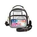 Klar taske Transparent taske SORT Black
