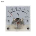 DC voltmeter Analog panelmätare 0-250V 0-250V 0-50V 0-50V 0-50V