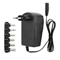 Miniatyrbillede 1 af 4: XJ-Universal 30W 3V-12V Justerbar Spændingsstrømadapter Med 6 Stik (EU-stik 100-240V)