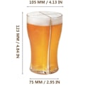 Miniatyrbild 2 av 5: 4-i-1 Ölglas Mugg Set Super Schooner Kopp Separerbar 4 Delar Ölkopp Stein Partymugg