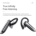 Miniatyrbilde 5 av 5: XJ-Bluetooth Headset Dobbel Mikrofon Støyreduksjon Bluetooth 5.0 Headset Ørepropper For Sjåfører Mach