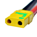 Pikkukuva 5 / 5: XJ-1 pari XT90S-liitinkontaktin adapterirajapintaliitin