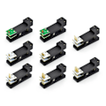 Miniatyrbild 2 av 5: 2.54 2.0 1.5 1.27 1.25 100mil 50mil 3P 4P 5P 6P 7P 8P 9P 10P PCB Clip Clamp Fixture Probe Pogo Pin Nedladdningsprogram Bränn