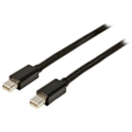 Miniatyrbilde 3 av 4: XJ-Mini Displayport-kabel Mini DisplayPort hann - Mini DisplayPort hann 2.00 m Svart