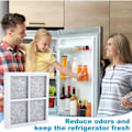 Pikkukuva 4 / 5: LG Pure n Fresh Jääkaapin Ilmansuodatin, 3-pakkaus Vaihtosuodattimia Raikkaaseen Ilmaan, LG LT120F Jääkaappi/Jääkaappi/Ilmanpuhdistimeen