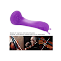 Miniatyrbild 5 av 5: XJ-Snail Båggrepp Violinbågehållare Bågstativ Båggreppstränare - (lila)