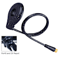 Miniatyrbillede 4 af 5: XJ-1 stk. Cykel Power Pedal Assist Sensor & 1 stk. E-cykel Finger Tommelfinger Gas Ft-21x Ebike Accelerator