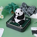 Miniatyrbillede 5 af 5: XJ-3d Kunst Kalender 2024, Time Piece Kalender Panda Memo Pad Riv Papir Udskæring Diy Sticky Note
