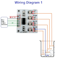 Miniatyrbillede 1 af 5: DC 5V 7-12MA 4 Digital Vand Væskeniveau Indikator Board Controller Sensor Switch Modul til Fisketank Vandtårn