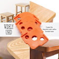 Miniatyrbilde 4 av 5: 4 stk Trebearbeiding Halvsirkelformet Filet Hurtigposisjonerere, ABS Radius Jig Router Maler Hjørne Router Bit, for Rettvinklede Bilderammer, Bord, Brett...
