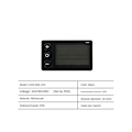 Miniatyrbillede 2 af 5: XJ-Lcd-s866 Elektrisk Cykel LCD Display Meter 24v 36v 48v E-cykel Kontrolpanel Med Vandtæt Stik Ebik