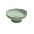 Round Fruit Bowl, Plastic Fruit Dish 26CM Vegetable Storage Basket Decorative Small Fruit Bowl Kitchen Tray, Dishwasher Safe, BPA-Free