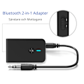 Pikkukuva 2 / 5: XJ-Langaton Bluetooth-lähetin ja -vastaanotin 2-in-1 Musta