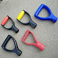 Miniatyrbild 3 av 3: XJ-Fiskbenshandtag Stålspade Gaffelhandtag Spadehandtag Grepphandtag T-grepp svart 1 st